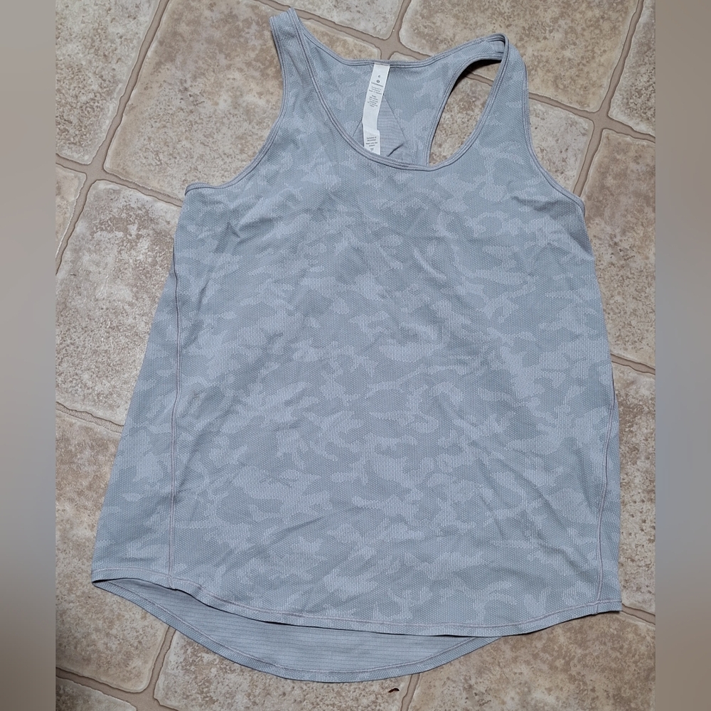 Lululemon Gray Blue Sleeveless Tank Top ☆SIZE 6☆